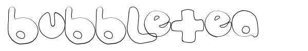 Bubbletea font preview